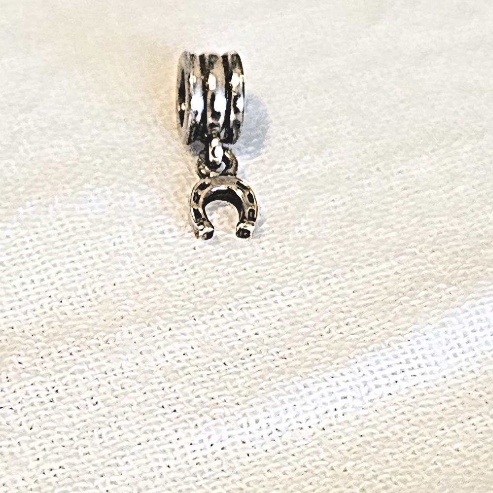 Pandora Silver Horseshoe Charm